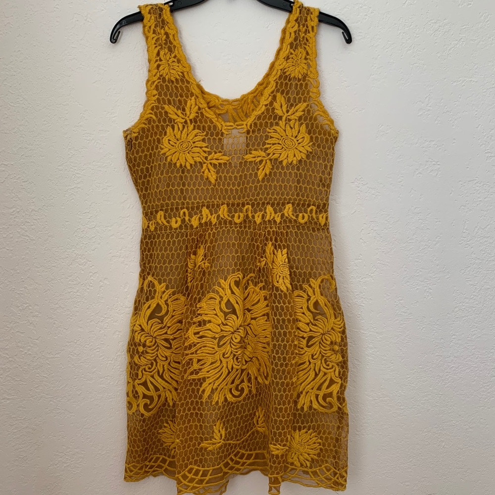 ANTHROPOLOGIE floral dress